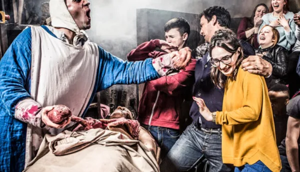 The Plague Doctor Show at the Blackpool Tower Dungeon