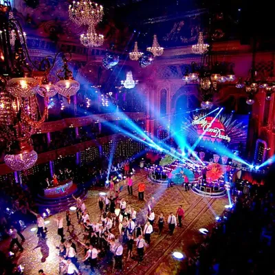 Strictly come dancing at Blackpool Tower Ballroom