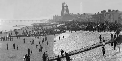Trialed Watson Lifeboat Beach Blackpool Tower Spring 1893 - History