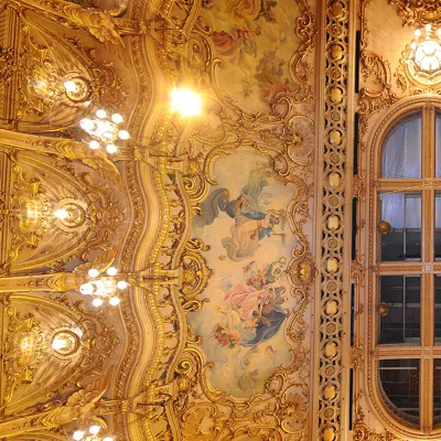 The Blackpool Tower Ballroom Ceiling