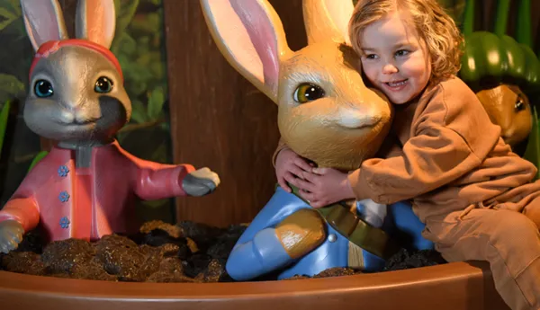 Toddler At Peter Rabbit